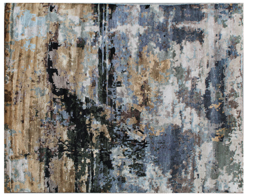 Gold Multi Abstract Rug