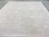 Floral Scroll Tibetan Rug