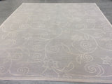 Floral Scroll Tibetan Rug
