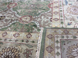 Green and Beige Rug