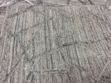 Contemporary Grey High Low Area Rug