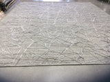 Contemporary Grey High Low Area Rug