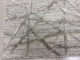 Contemporary Grey High Low Area Rug