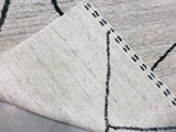 Grey Moroccan Design Rug