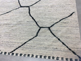 Grey Moroccan Design Rug
