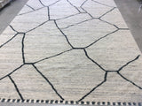 Grey Moroccan Design Rug