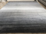 Grey Tones Wool Area Rug