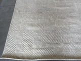 Ivory Wool Area Rug