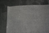 Charcoal High Low Wool Area Rug