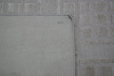 Windowpanes Cut and Loop Tibetan Design Rug