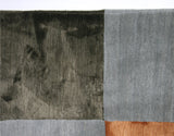 Contemporary Shapes Wool and Silk Area Rug