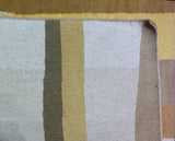 Modern Stripe Tibetan Design Area Rug
