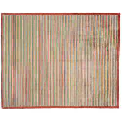 Multi-Color Stripe Area Rug
