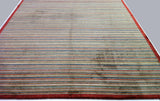 Multi-Color Stripe Area Rug