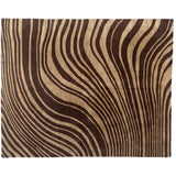 Brown Wind Tibetan Design Area Rug