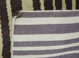 Brown Wind Tibetan Design Area Rug