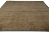 Medium Brown Wool Area Rug
