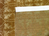 Silver and Gold Floral Area Rug