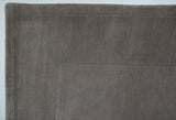 Window Design Taupe Area Rug