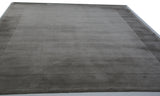 Window Design Taupe Area Rug