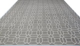 Beige Octagons Pattern Rug