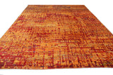 Grunge Orange Rug - Multiple Sizes