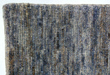 Blue and Brown Jute Area Rug