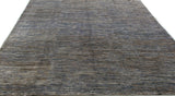 Blue and Brown Jute Area Rug