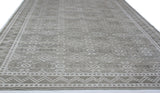 Transitional Grey Wool Area Rug
