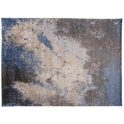 Abstract Sea Splash Rug