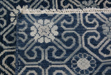 Blue Padma Collection Wool Area Rug