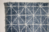 Blue All-Over Design Contemporary Rug