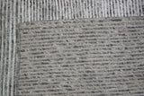 Slate and Silver Loop and Cut Area Rug