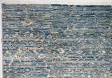 Soft Melody Collection Blue Contemporary Rug