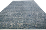Soft Melody Collection Blue Contemporary Rug