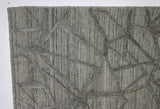 Web of Gray Rug