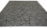 Web of Gray Rug