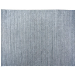 Denim Blue Stripe Area Rug