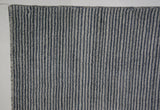 Denim Blue Stripe Area Rug