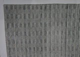 Grey High Low Contemporary Rug