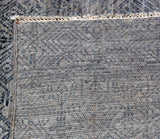 Grey Geometric Pattern Rug