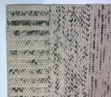 Braided Cream and Grey Area Rug
