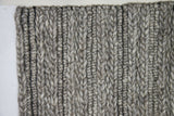 Grey Braided Area Rug