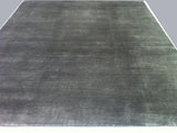 Charcoal Wool Area Rug
