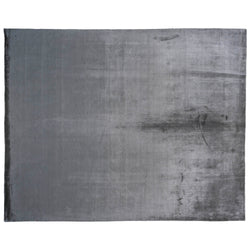 Dark Grey Wool Area Rug