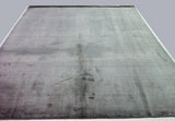 Dark Grey Wool Area Rug