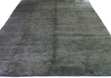 Silver Wool Area Rug