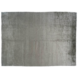 Silver Wool Area Rug