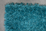Turquoise Shag Rug