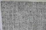 Black and White Loop and Cut Area Rug